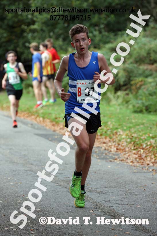 Mens under-17s ERRA Road Relays, Sutton Coldifield, Birmingham. Photo: David T. Hewitson/Sports for All Pics